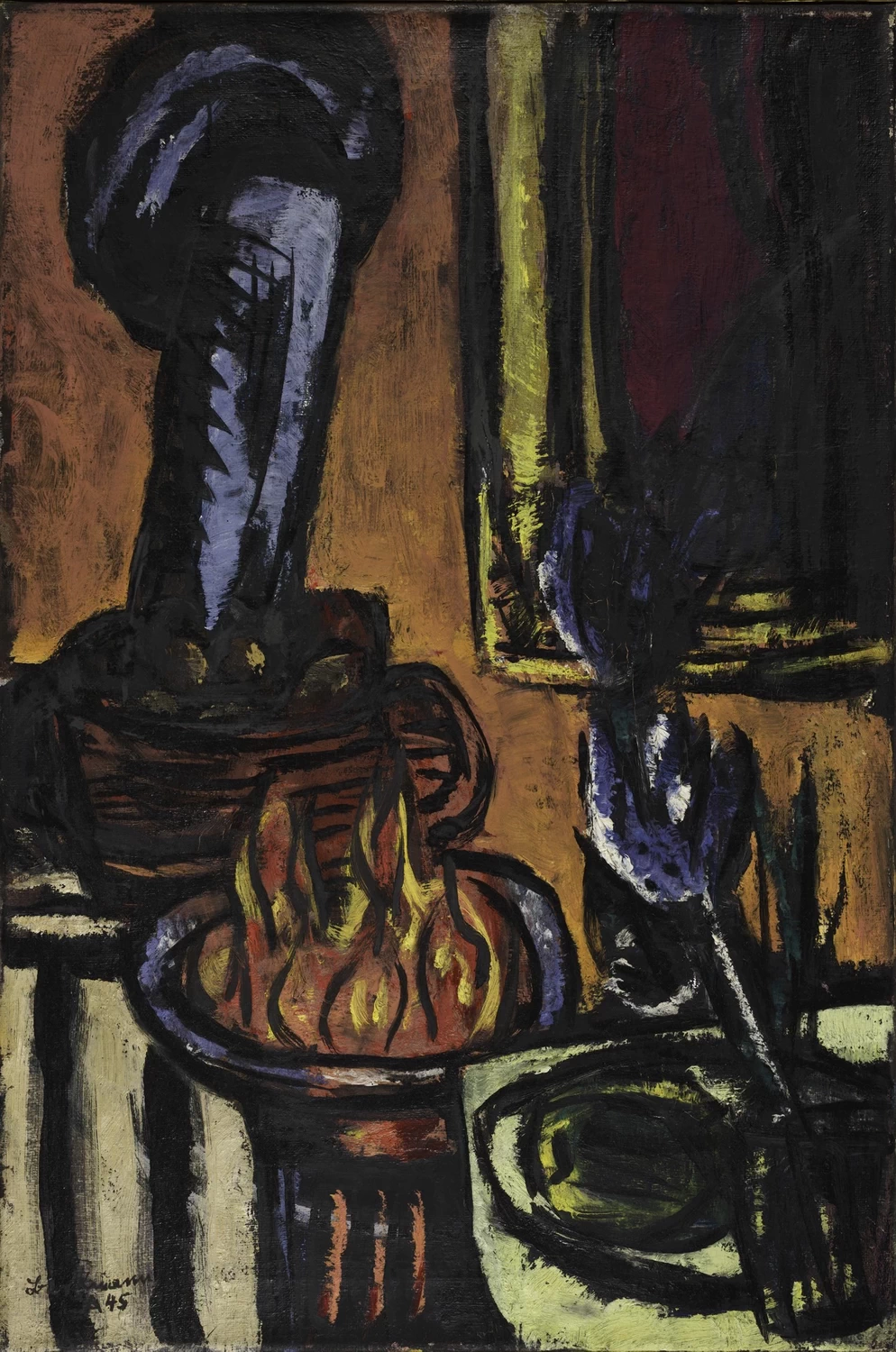 Il fuoco (Piccola natura morta), 1945 - Fogg Museum, Cambridge